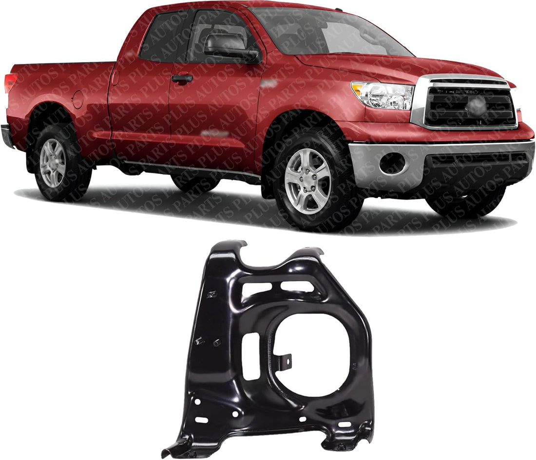 Front Bumper Mounting Arm Bracket Steel Right Passenger Side Direct Replacement Compatible with 2007-2013 Toyota Tundra TO1067166 521410C040