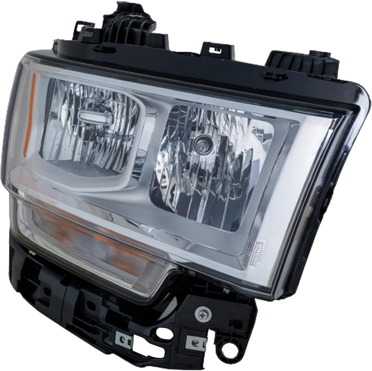 Front Head Light Assembly Right Passenger Side Direct Replacement Compatible With 2019-2024 Ram 2500 3500 CH2503334 68360176AE 68360176AD