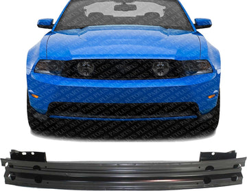 Front Bumper Reinforcement Impact Bar Steel Direct Replacement Compatible With 2005-2014 Ford Mustang FO1006245 BR3Z17757B