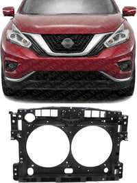 Front Radiator Support Plastic Direct Replacement Compatible With 2015-2019 Nissan Murano NI1225249 625005AA1A