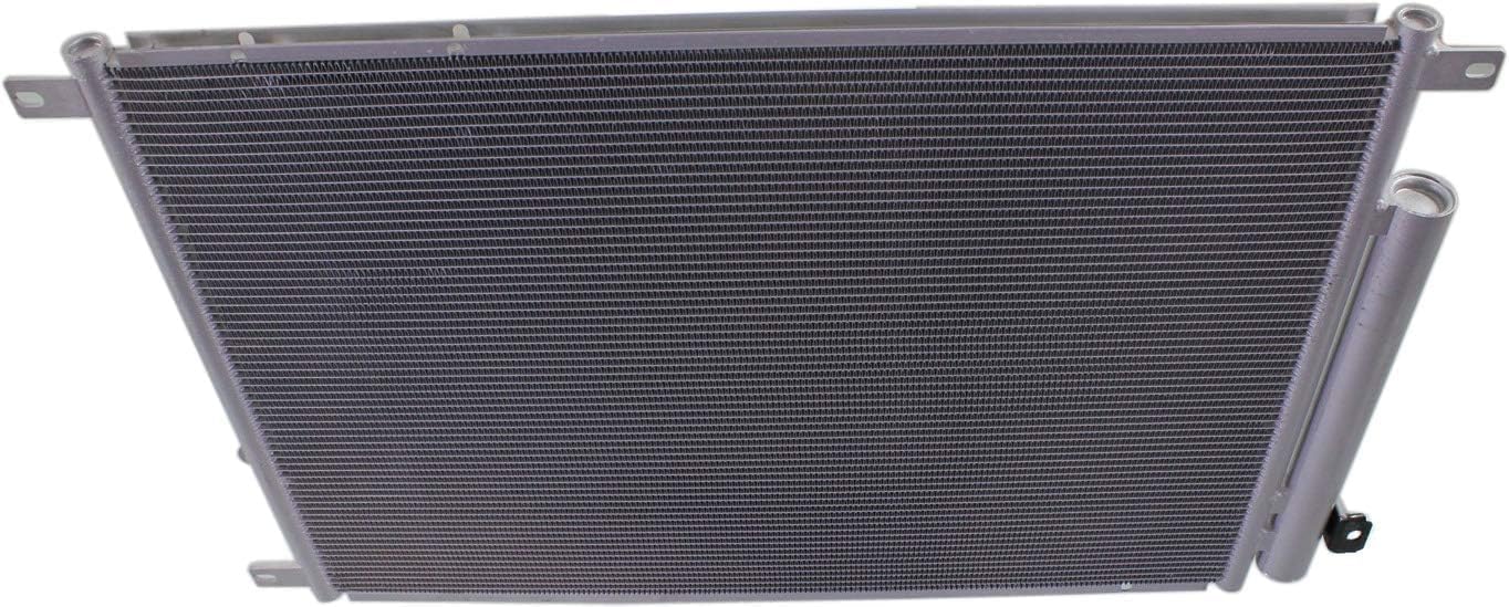 Front A/C Condenser Aluminum Core Direct Replacement Compatible With 2008-2015 Cadillac CTS GM3030279 GM3030279