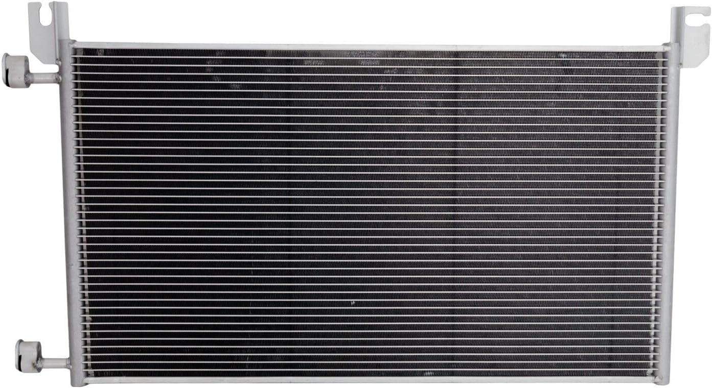 AUTOS PARTS PLUS Front A/C Condenser Aluminum Core Direct Replacement Compatible With 1999-2013 Chevrolet Silverado/GMC Sierra 1500/2001-2014 Silverado 2500 HD GM3030162 20913751
