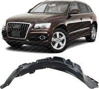 Front Fender Liner Left Driver Side Direct Replacement Compatible With 2009-2017 Audi Q5 / 2014-2017 SQ5 AU1248122 AU1248143 8R0821171F 8R0821171K