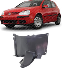 Front Section Fender Liner Left Driver Side Direct Replacement Compatible With 2006-2009 Volkswagen Rabbit VW1250113 1K0805911F