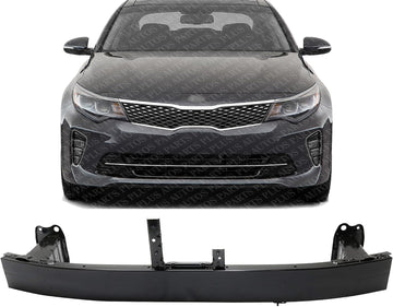 Front Bumper Reinforcement Steel With Intelligent Cruise Control Direct Replacement Compatible With 2016-2018 Kia Optima KI1006150 64900D5010