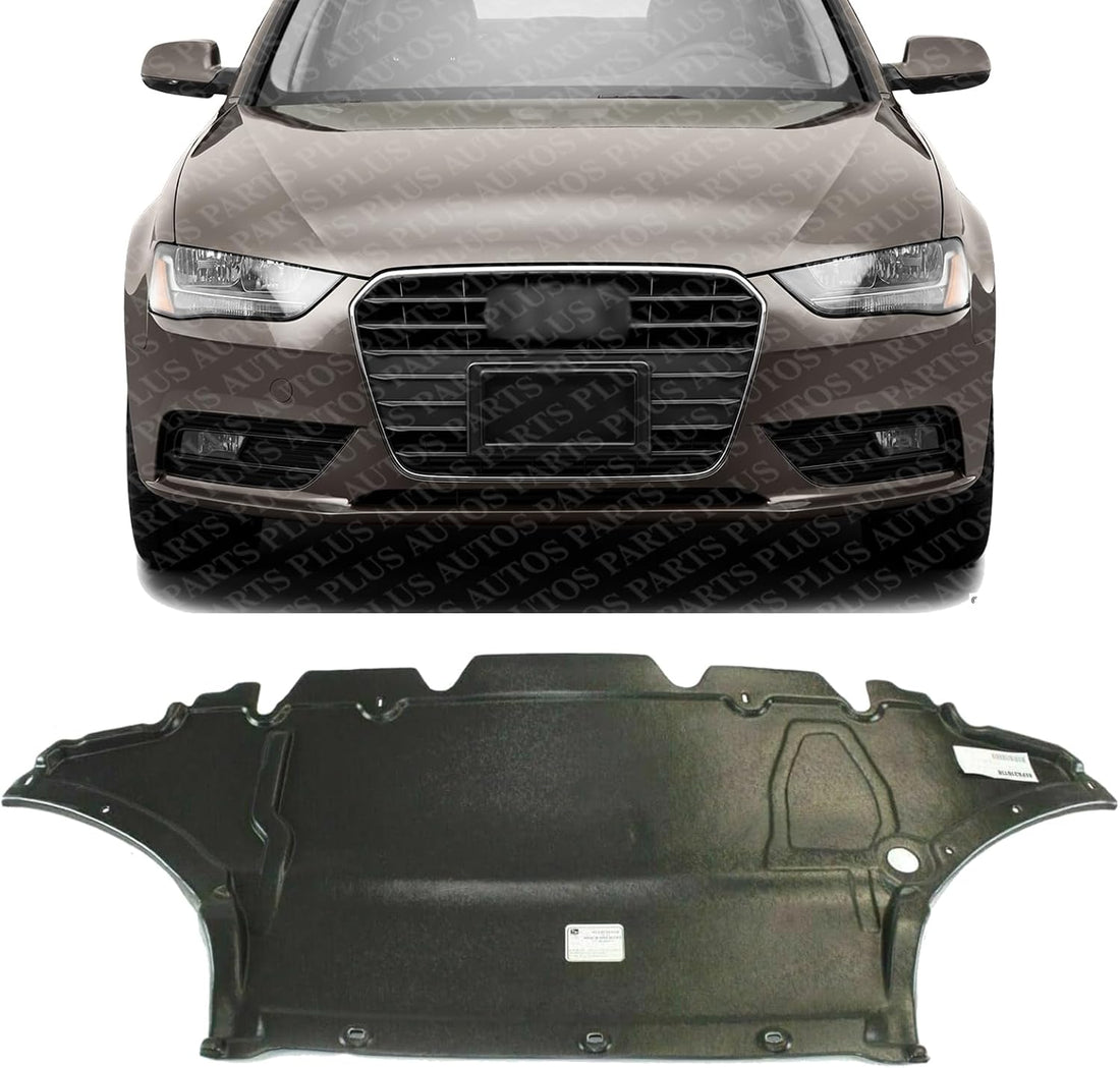 Front Engine Splash Shield Under Cover Direct Replacement Compatible with 2009-2016 Audi A4 AU1228119 8K0863821AF