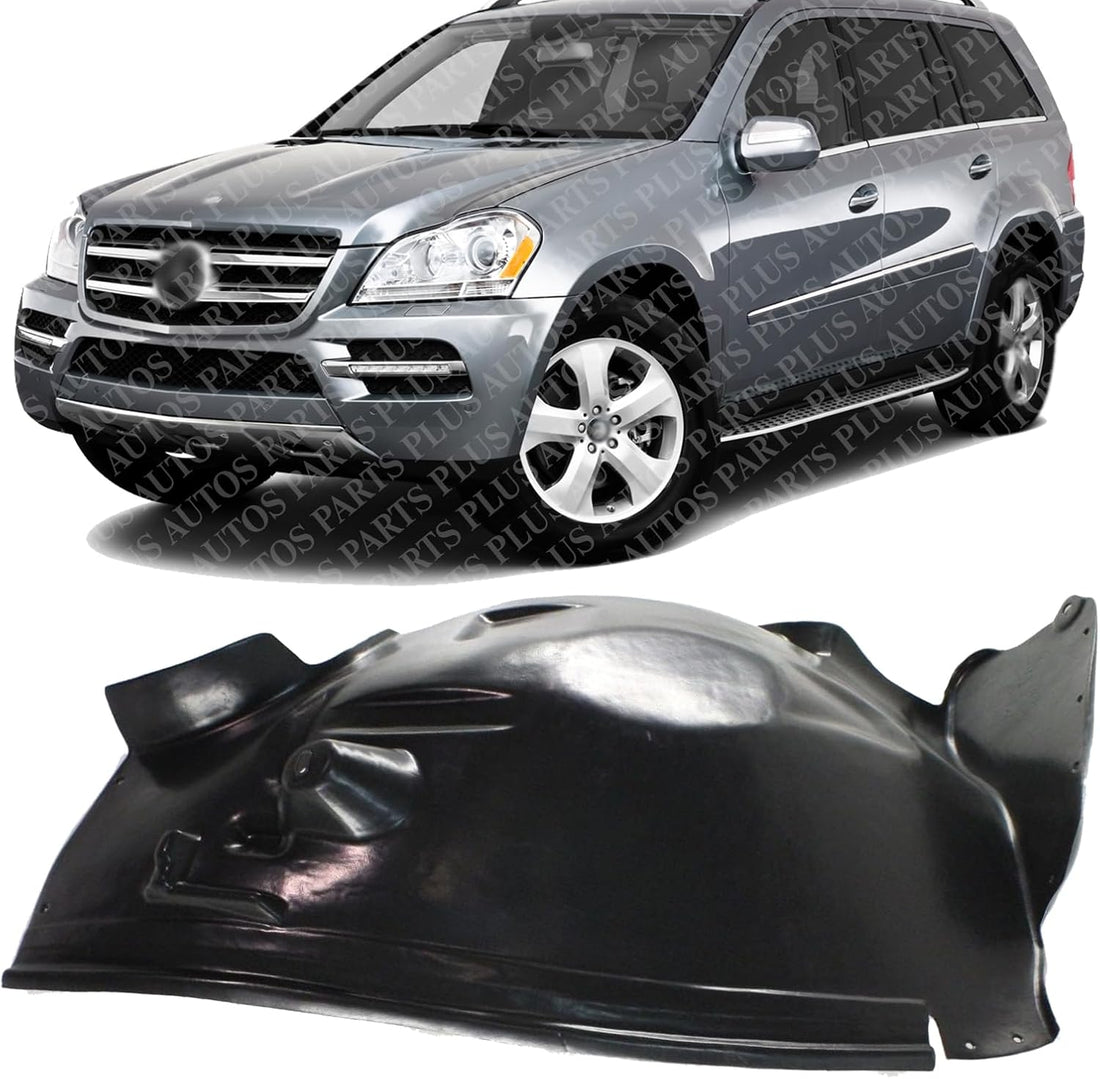 Front Fender Liner Rear Section Left Driver Side Direct Replacement Compatible With 2006-2010 Mercedes Benz R-Class MB1248133 2518840922