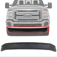 AUTOS PARTS PLUS Front Bumper Lower Valance Panel Textured Direct Replacement Compatible With 2011-2016 Ford F-Series Super Duty Models FO1095242 BC3Z17626BA