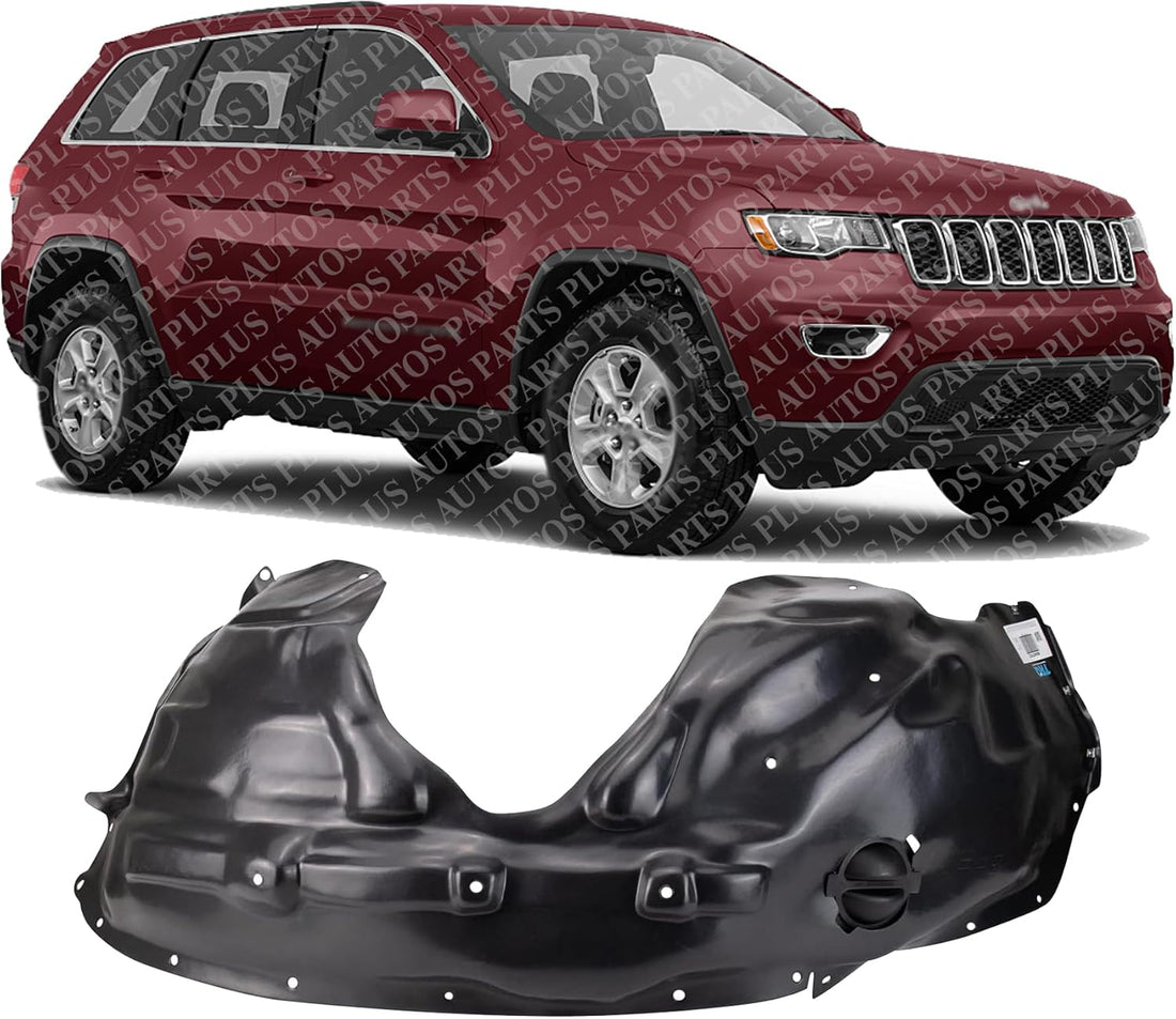 Front Fender Liner Right Passenger Side Direct Replacement Compatible With 2017-2021 Jeep Grand Cherokee CH1249195 68272334AD-PFM
