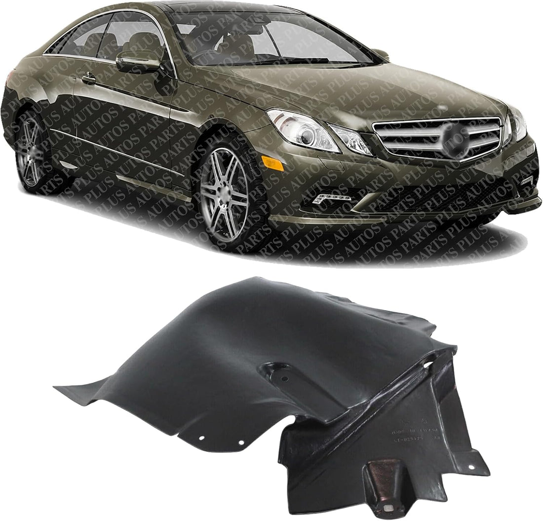 Front Fender Liner Rear Section Right Passenger Side Direct Replacement Compatible With 2010-2017 Mercedes Benz E-Class MB1249157 2076901230