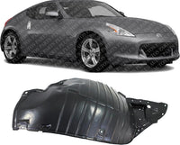 Front Section Fender Liner Right Passenger Side Direct Replacement Compatible With 2009-2020 Nissan 370Z NI1249121 638441EA0A