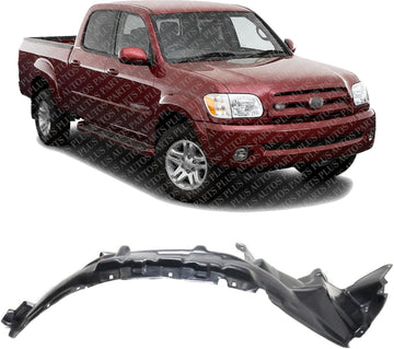 Front Fender Liner Right Passenger Side Direct Replacement Compatible With 2003-2006 Toyota Tundra TO1249125 538750C030