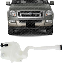 Washer Reservoir Tank With Pump And Cap Direct Replacement Compatible With 2011-2015 Ford Explorer FO1288128 BB5Z17618A