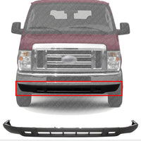 AUTOS PARTS PLUS Front Bumper Lower Valance Textured Direct Replacement Compatible With 2008-2014 Ford E-Series Super Duty FO1095226 8C2Z17626AA