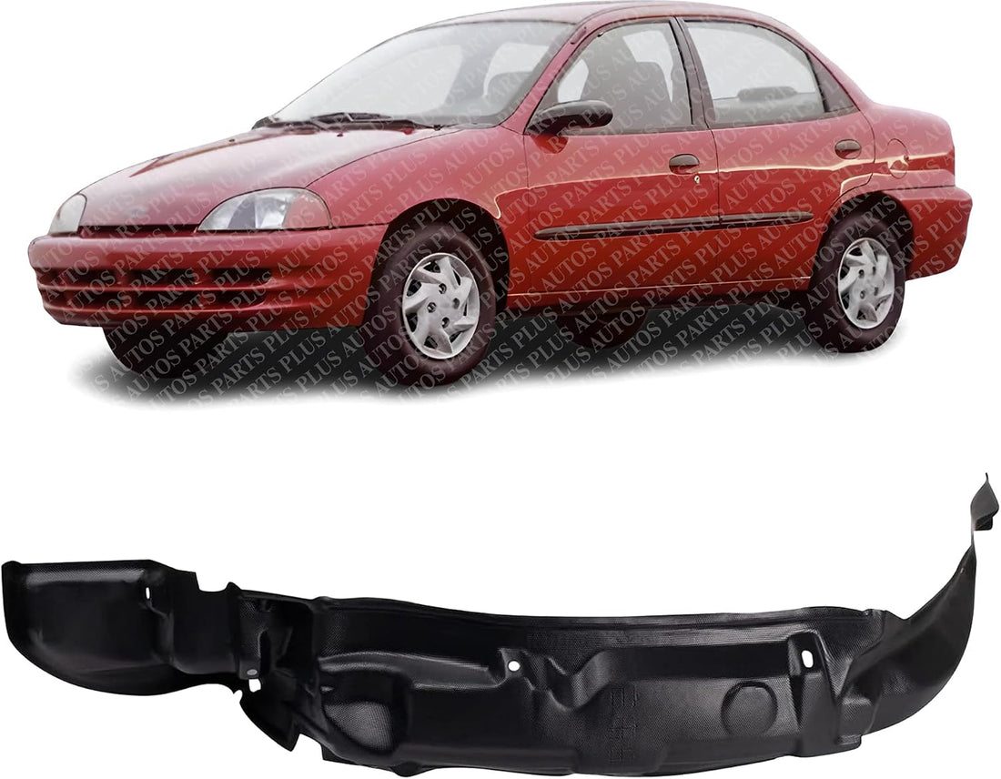 Front Fender Liner Left Driver Side Direct Replacement Compatible with 1993-1998 Toyota T100 TO1250105 5387634010