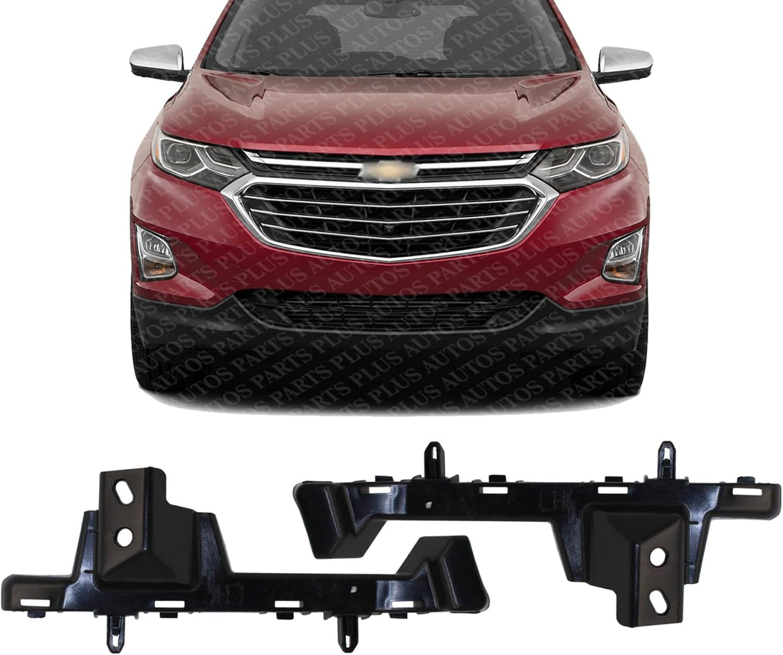 Set Of 2 Front Bumper Retainer Plastic Left Driver & Right Passenger Side Direct Replacement Compatible With 2018-2024 Chevrolet Equinox GM1043141 GM1042141 84293394 84293393