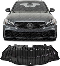 Front Engine Splash Shield Plastic Direct Replacement Compatible with 2016-2021 Mercedes Benz C300 MB1228184 2055200000-PFM