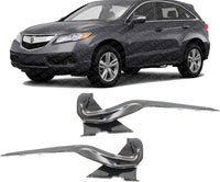 Set of 2 Front Hood Hinge Steel Right Passenger & Left Driver Side Direct Replacement Compatible with 2013-2018 Acura RDX AC1236107 AC1236108 60120TX4A00ZZ 60170TX4A00ZZ