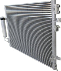AUTOS PARTS PLUS Front A/C Condenser Aluminum Core Direct Replacement Compatible With 2005-2023 Chrysler 300/2008-2023 Dodge Challenger CH3030210 5137693AE 5137693AD