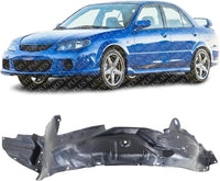 Front Fender Liner Left Driver Side Direct Replacement Compatible With 2002-2003 Mazda Protege / Protege5 MA1248113 B30P56140A