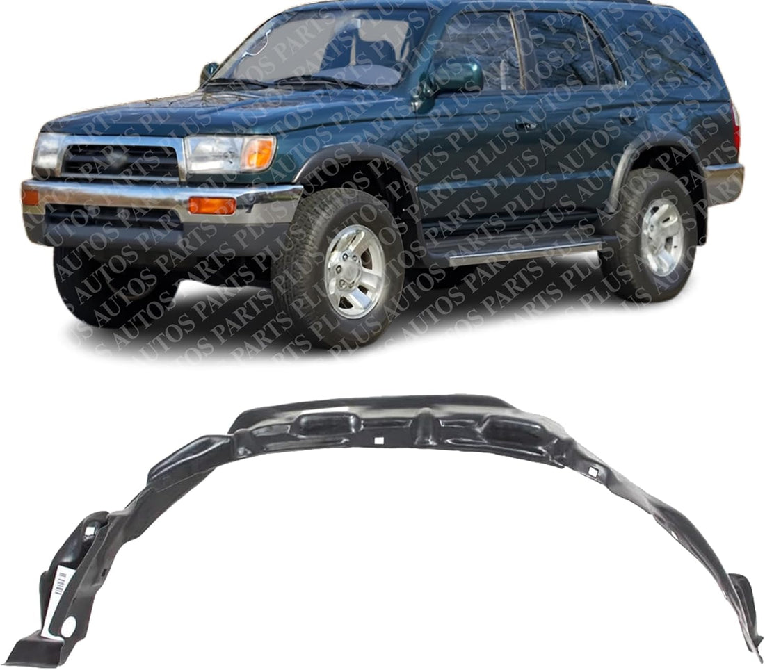 Front Fender Liner Left Driver Side Direct Replacement Compatible With 1996-1998 Toyota 4Runner TO1250103 5387635010