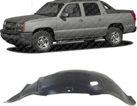 Front Fender Liner Left Driver Side Direct Replacement Compatible With 2002-2006 Chevrolet Avalanche GM1250113 93441153