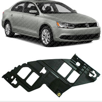 Front Bumper Cover Inner Bracket Right Passenger Side Direct Replacement Compatible With 2010-2014 Volkswagen Jetta/Golf/GTI VW1043102 5K0807228A