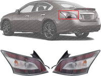 Set Of 2 Tail Light Assembly Right Passenger & Left Driver Side Direct Replacement Compatible With 2012-2014 Nissan Maxima NI2801197 NI2800197 265559DA0B 265509DA0B