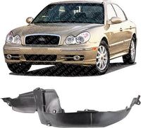 Front Fender Liner Left Driver Side Direct Replacement Compatible With 1999-2001 Hyundai Sonata HY1248109 8681138000