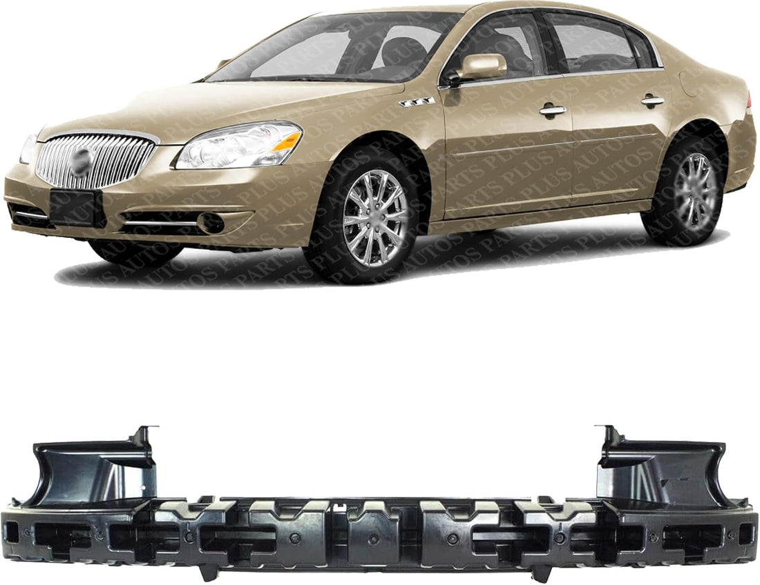 Front Bumper Energy Absorber Plastic Direct Replacement Compatible With 2006-2011 Buick Lucerne GM1070248 15800949