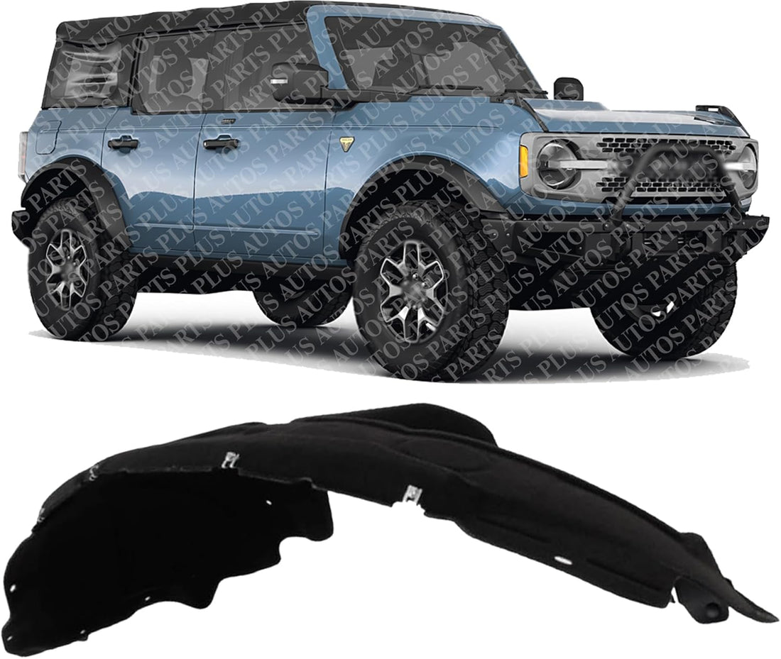 Front Fender Liner Right Passenger Side Direct Replacement Compatible With 2021-2024 Ford Bronco FO1249221 M2DZ16102A