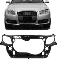 Front Radiator Support Plastic Direct Replacement Compatible With 2005-2009 Audi A4 AU1225120 8E0805594E