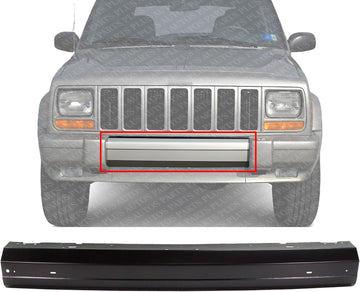 New Front Bumper Face Bar Steel Primed Direct Replacement For Jeep Cherokee 1997-2001 5019155AA CH1002257