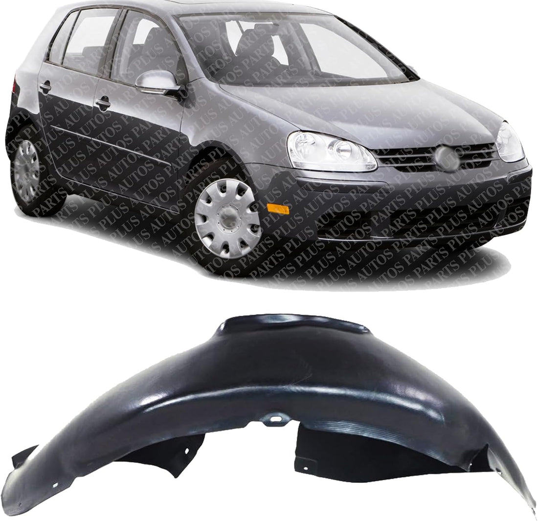 Front Fender Liner Rear Section Right Passenger Side Direct Replacement Compatible With 2006-2009 Volkswagen Rabbit VW1251115 1K0805978B
