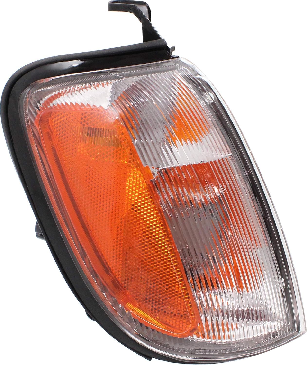 Set Of 2 Front Corner Light Lens and Housing Left Driver & Right Passenger Side Direct Replacement Compatible With 1998-2000 Nissan Frontier / 2000-2001 Xterra NI2521124 NI2520124