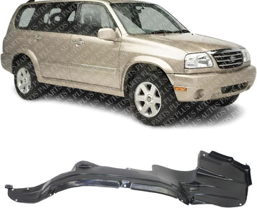 Front Fender Liner Right Passenger Side Direct Replacement Compatible With 1999-2005 Suzuki Grand Vitara / 2002-2006 XL-7 SZ1249108 7248165D10