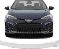 Front Bumper Impact Absorber Plastic Direct Replacement Compatible With 2017-2019 Toyota Corolla TO1070209 5261102410