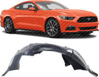 Front Fender Liner Left Driver Side Direct Replacement Compatible With 2015-2017 Ford Mustang FO1248165 FR3Z16103A