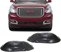 Set Of 2 Front Fender Liner Left Driver & Right Passenger Side Direct Replacement Compatible With 2015-2020 GMC Yukon/XL GM1249246 GM1248246 22806319 22806318