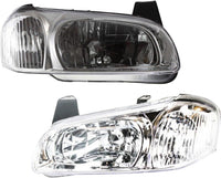 Set Of 2 Front Headlight Assembly Halogen Right Passenger & Left Driver Side Direct Replacement Compatible With 2000-2001 Nissan Maxima NI2503132 NI2502132 260102Y926 260102Y925
