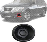 Front Fog Light Cover Textured Left Driver Side Direct Replacement Compatible With 2013-2016 Nissan Pathfinder NI1038154 622573KA0A