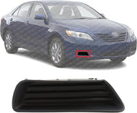 Front Fog Light Cover Primed Right Passenger side Direct Replacement Compatible With 2007-2009 Toyota Camry TO2599103 5212706050