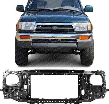 Front Radiator Support Assembly Steel Direct Replacement Compatible With 1996-2002 Toyota 4Runner TO1225159 5320135100