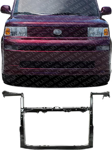 Front Radiator Support Assembly Steel Direct Replacement Compatible With 2004-2006 Scion XB SC1225101 5320152900