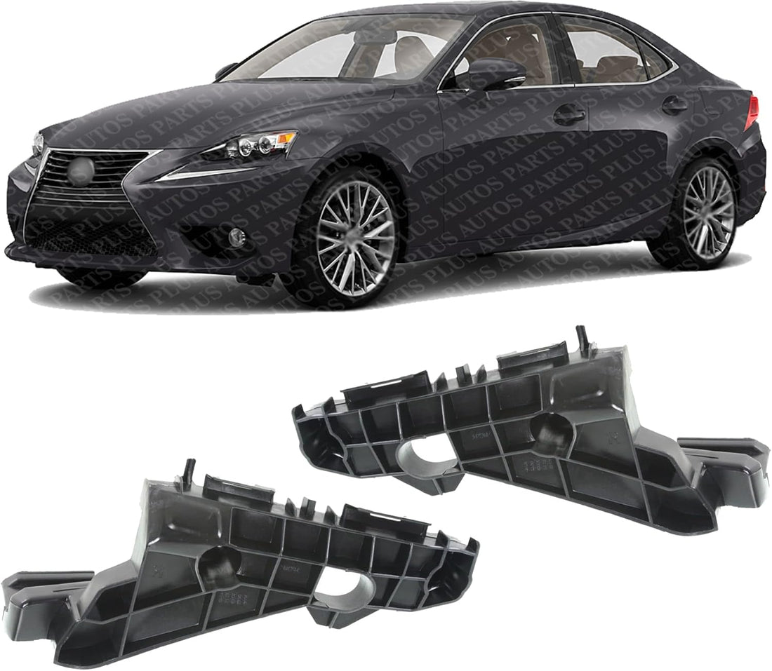 Set Of 2 Front Bumper Retainer Plastic Right Passenger & Left Driver Side Direct Replacement Compatible With 2014-2015 Lexus IS250 / 2014-2016 IS350 / 2016 IS200t / IS300 LX1033112