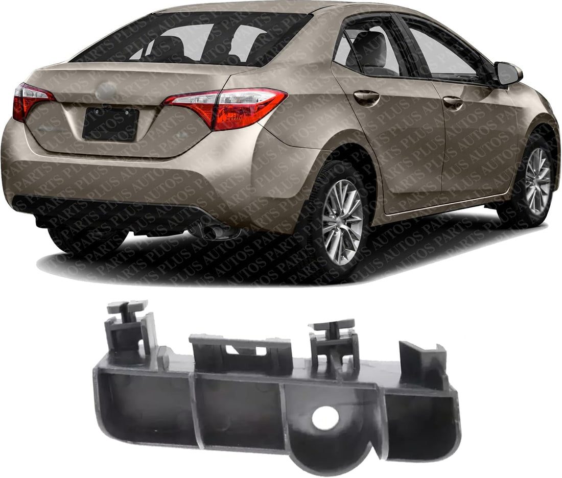 Rear Bumper Upper Bracket Right Passenger Side Direct Replacement Compatible With 2014-2019 Toyota Corolla TO1143118 5256202210