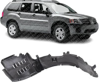 Front Fender Liner Right Passenger Side Direct Replacement Compatible With 2004-2005 Mitsubishi Endeavor MI1251108 MN150588
