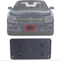 Front License Plate Bracket Textured Direct Replacement Compatible with 2015-2023 Dodge Charger CH1068133 68238771AC