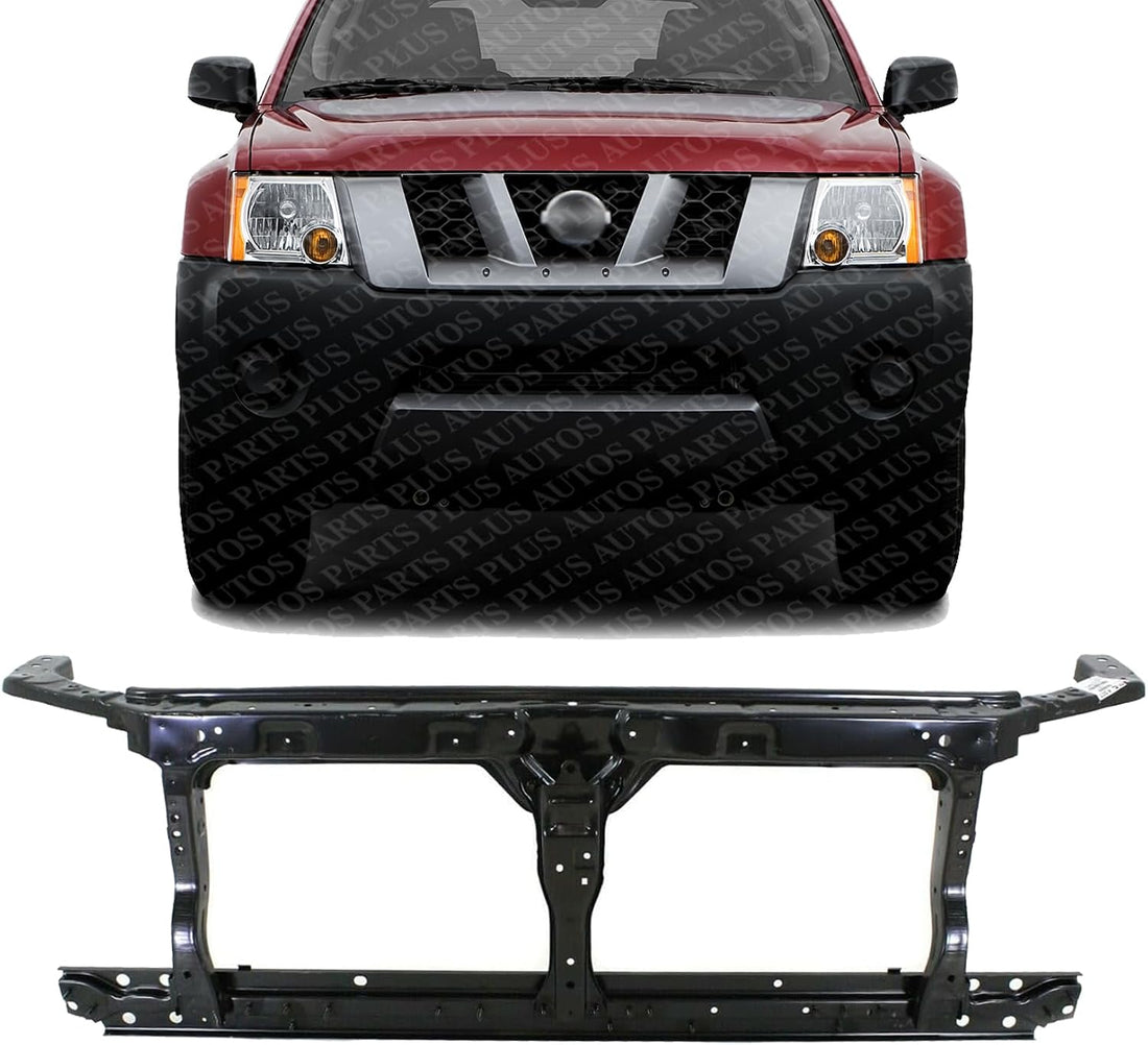 Front Radiator Support Assembly Steel Direct Replacement Compatible With 2009-2014 Nissan Xterra / 2010-2014 Frontier NI1225189 F2500ZL8MA