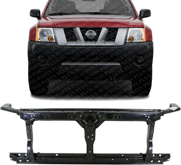 Front Radiator Support Assembly Steel Direct Replacement Compatible With 2009-2014 Nissan Xterra / 2010-2014 Frontier NI1225189 F2500ZL8MA